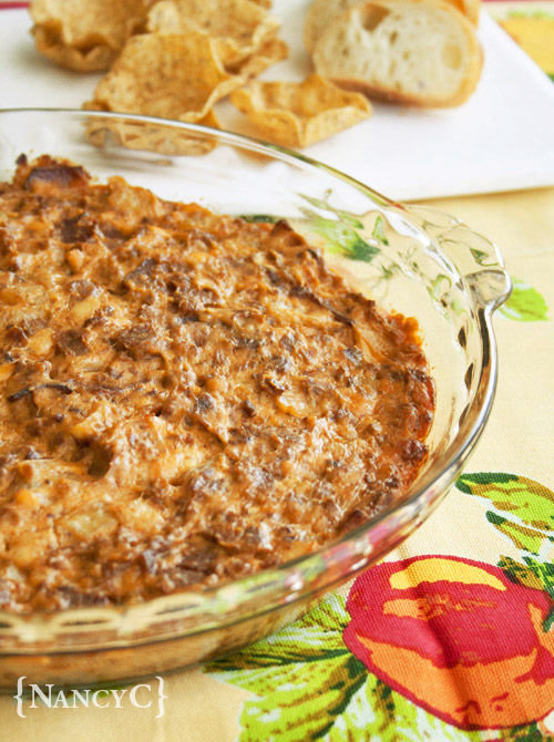 Bacon Double Cheeseburger Dip1 @ NancyC