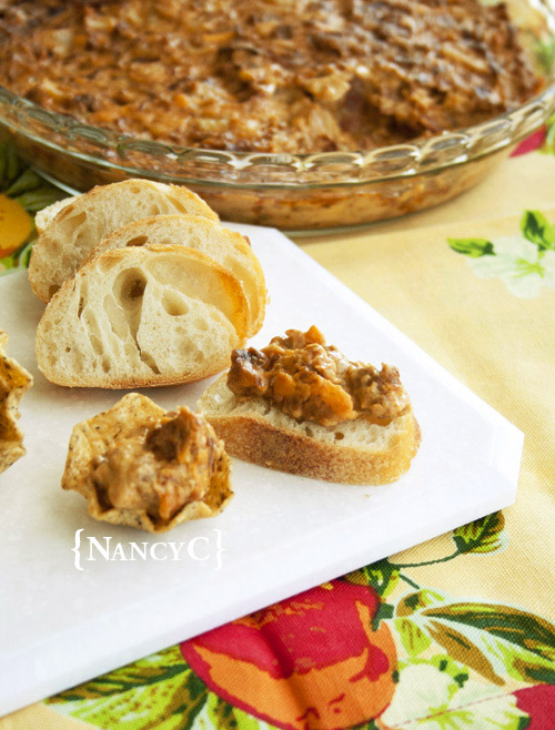 Bacon Double Cheeseburger Dip2 @ NancyC