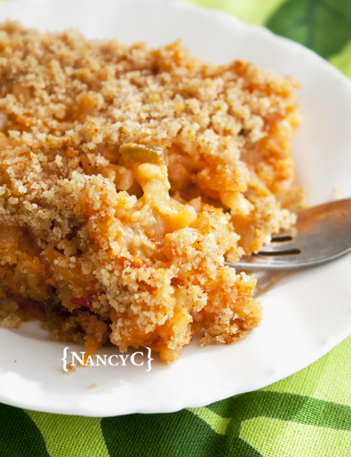 Cheesy Salsa Potatoes @ NancyC