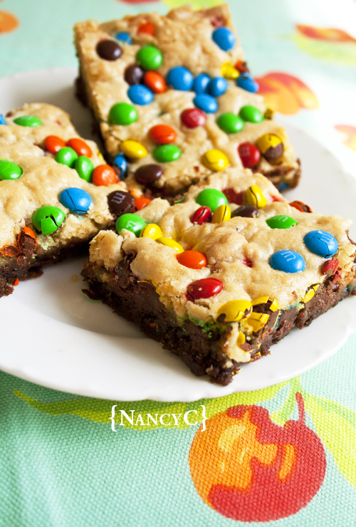 Chocolate Chip Confetti Brownies @ NancyC