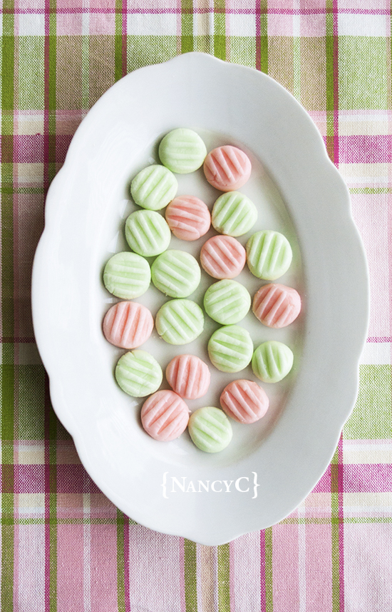 Cream Cheese Mints @ NancyC