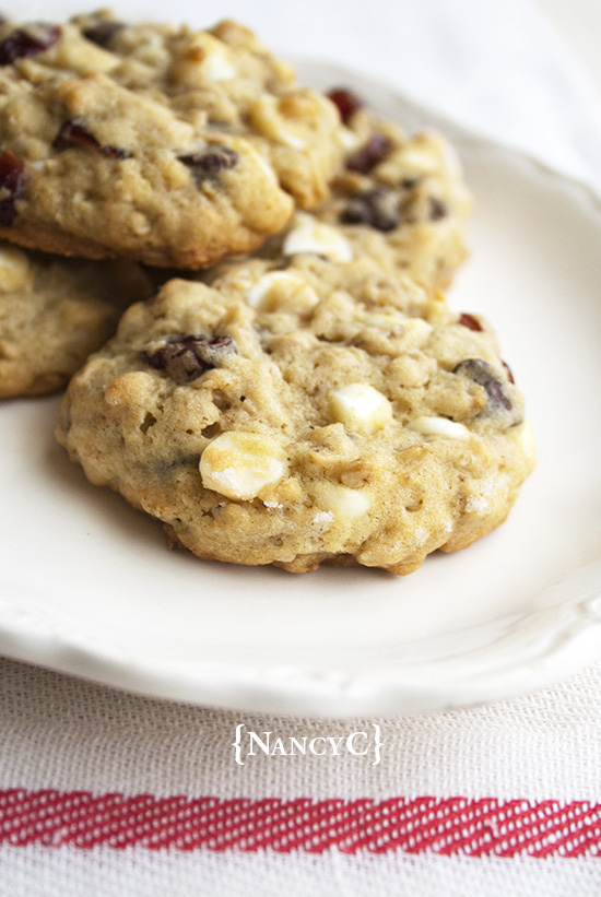 Jumbo Oatmeal Cranberry Chocolate Chip Cookies @ NancyC