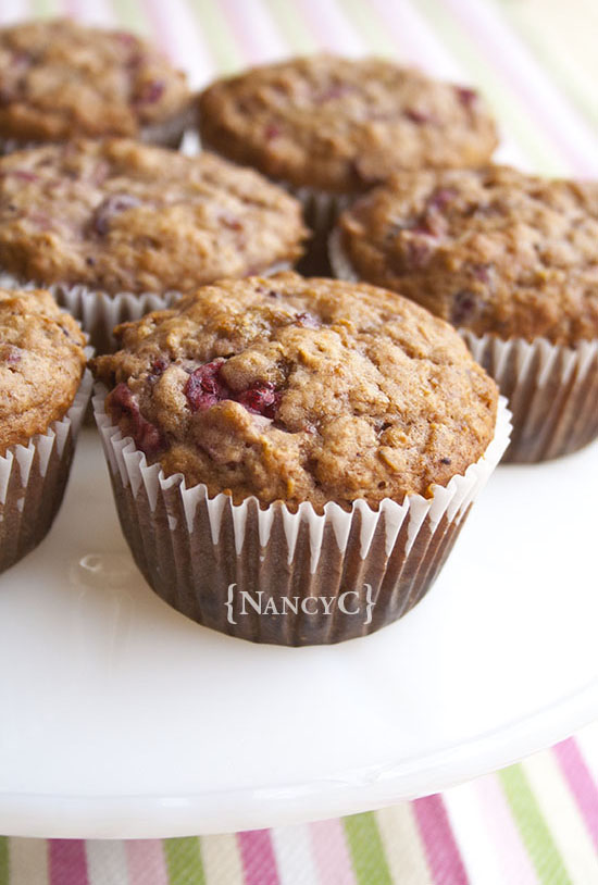 Cranberry Sauce Muffins @ NancyC