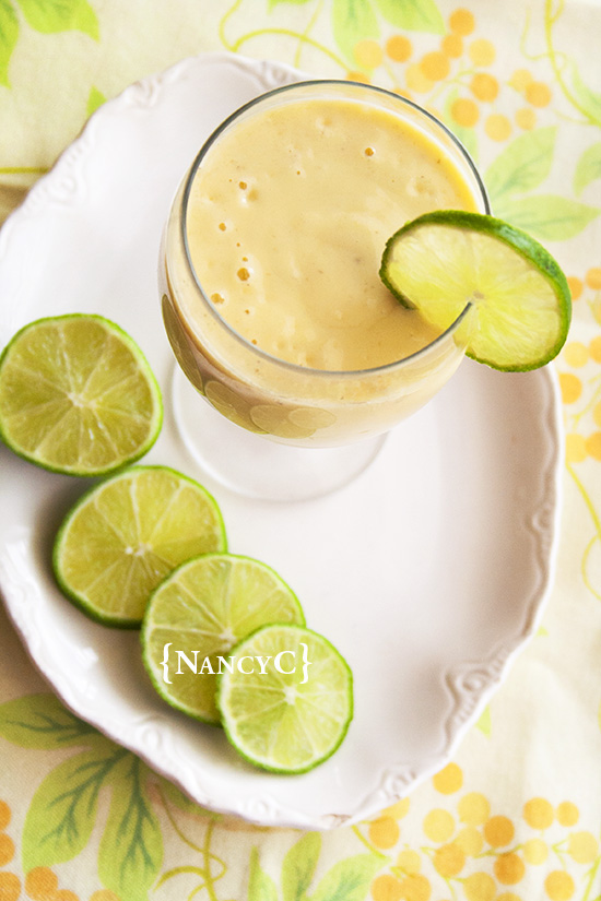 Banana Mango Orange Smoothie @ NancyC