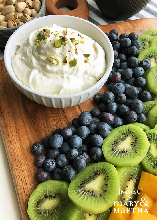 Vanilla Pudding Dip @ NancyC