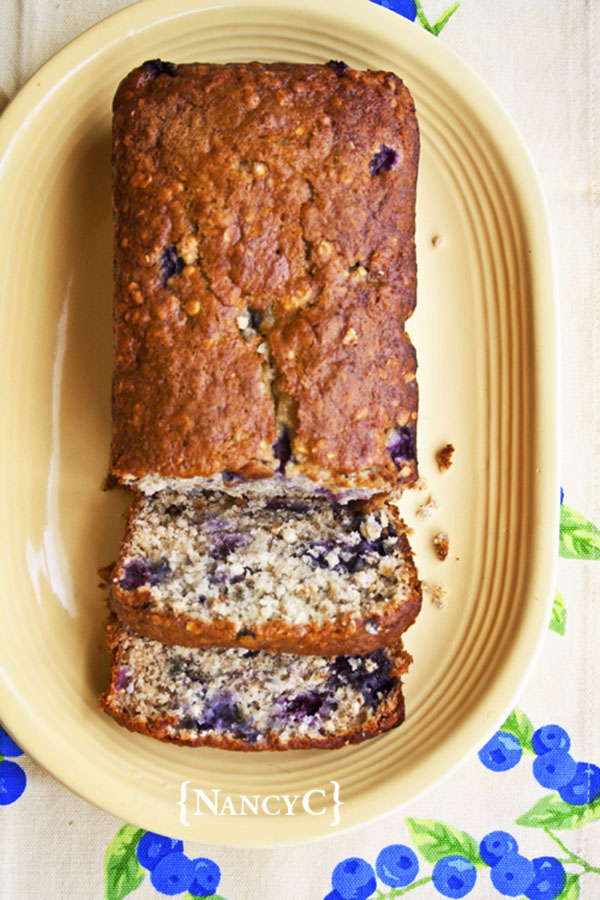 Blueberry-Oat Banana Bread