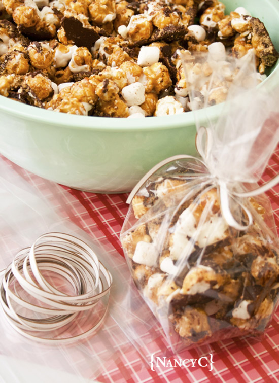 S’mores Popcorn Bags