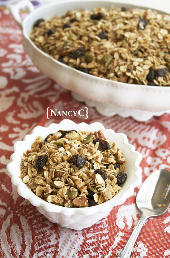 Maple Cinnamon Raisin Granola