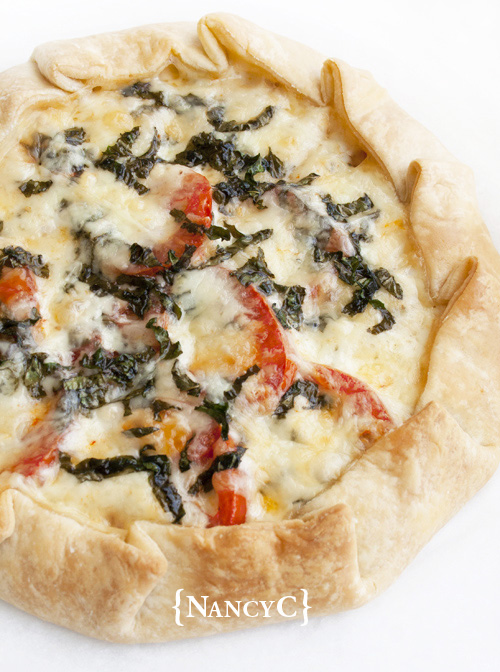 Caprese Tart IV @ NancyC